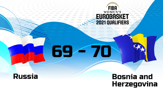Женская сборная России проиграла Боснии и Герцеговине