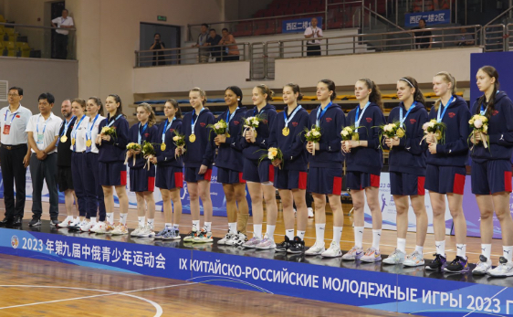 Женская сборная U16 - победитель IX Российско-Китайских игр!