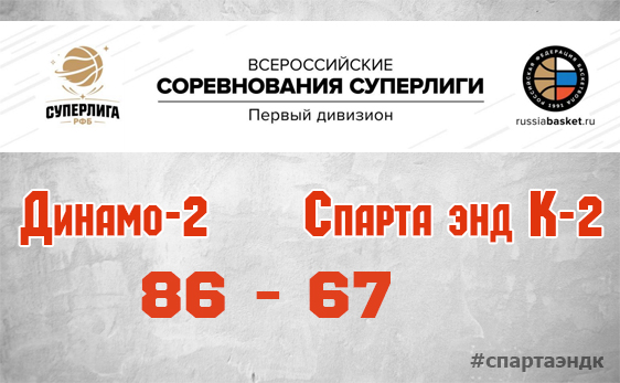 Суперлига: 86:67, уступили Москве
